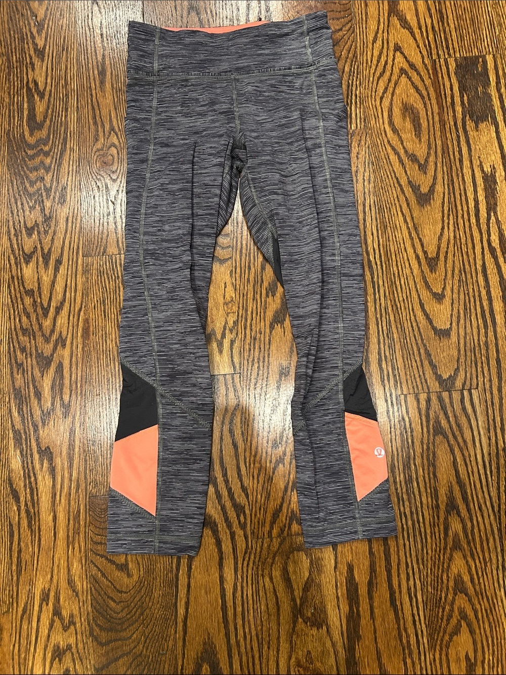 Gray and Pink Lululemon Leggings